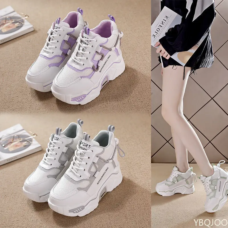 รองเท้าผู้หญิงเสริมส้นพื้นหนาแ - Sewing Net บทวิจารณ์และราคา