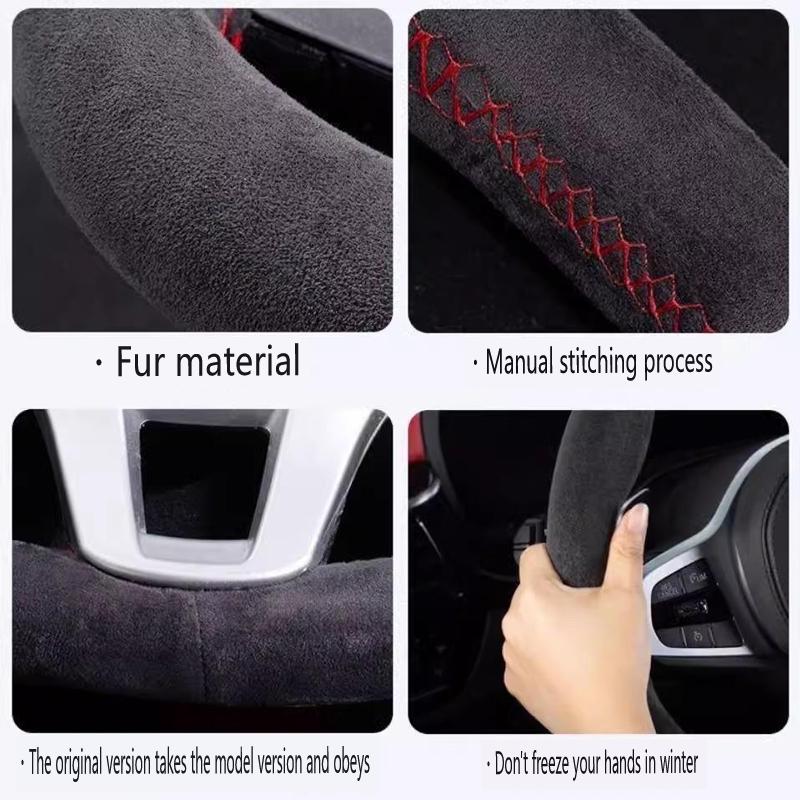 ปลอกหุ้มพวงมาลัยรถยนต์หนังกลับ - Sewing Gt บทวิจารณ์และราคา