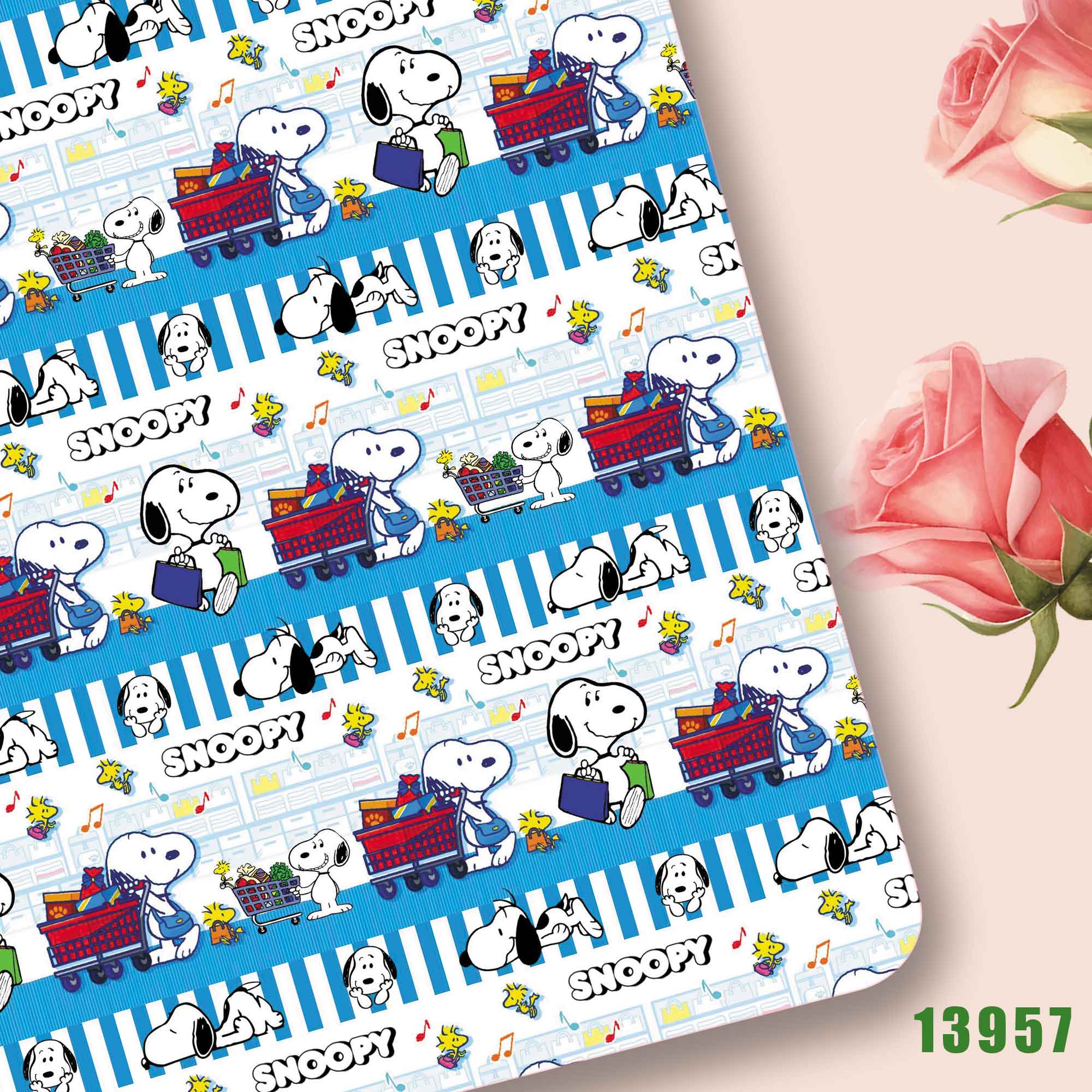 ผ้าทอพิมพ์ลายการ์ตูนสนูปปี้ ขน - Sewing Textiles บทวิจารณ์และราคา