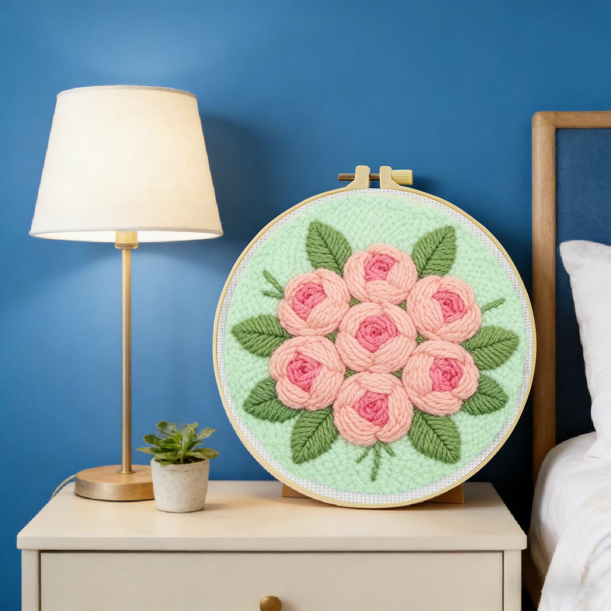 ชุดปักลายดอกไม้ขนาด 20x20 ซม./ - Is Sewing Textile Art บทวิจารณ์และราคา